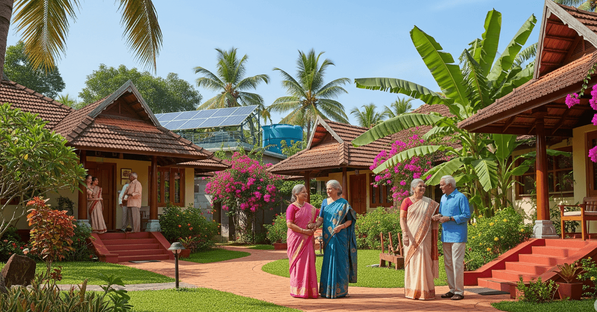 Beautiful view of Retirement Homes With Eco-Friendly Features